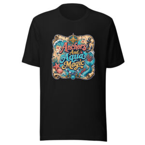 anchors-and-aqua-magic-evergreen-shirt-design-manual-anchors-and-aqua-ma-mockup-1 Anchors And Aqua Magic Graphic Tee