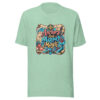 Anchors And Aqua Magic Graphic Tee mockup 1 Anchors And Aqua Magic Graphic Tee front view