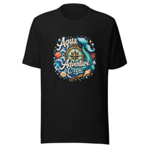 aqua-adventure-crew-evergreen-shirt-design-manual-aqua-adventure-crew-ev-mockup-1 Aqua Adventure Crew Graphic Tee