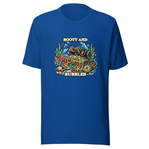 BOOTY AND BUBBLES Heartbeat-20260614-piratesnmermaids-codex Graphic Tee front view