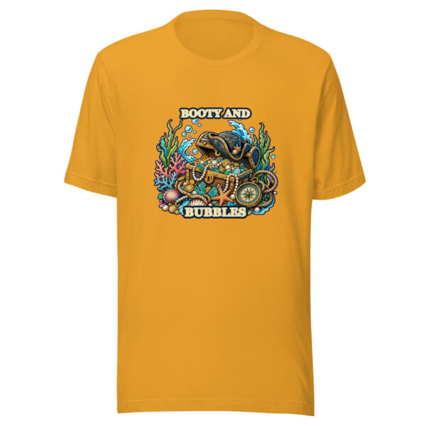 BOOTY AND BUBBLES Heartbeat-20260614-piratesnmermaids-codex Graphic Tee mockup 6