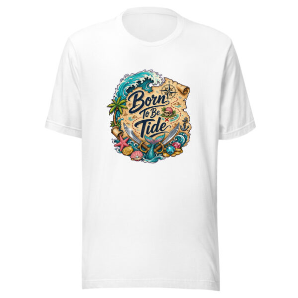 Born To Be Tide Graphic Tee mockup 2 Born To Be Tide Graphic Tee mockup 2