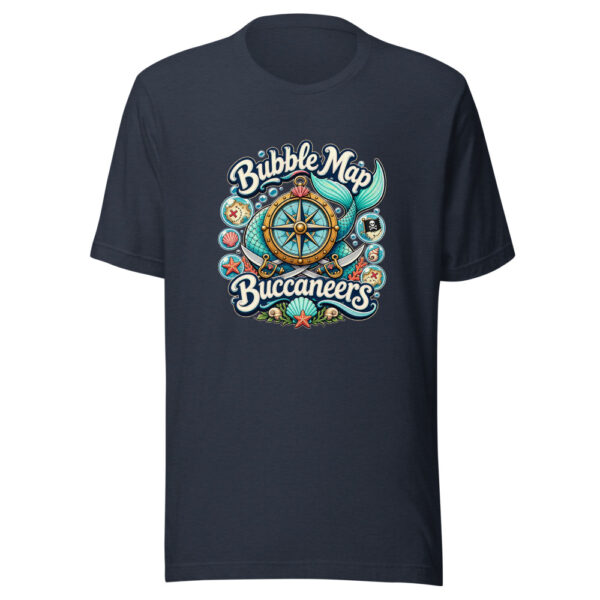 Bubble Map Buccaneers Graphic Tee mockup 7 Bubble Map Buccaneers Graphic Tee mockup 7