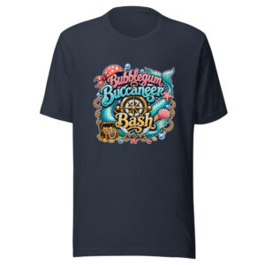 Bubblegum Buccaneer Bash Graphic Tee front view