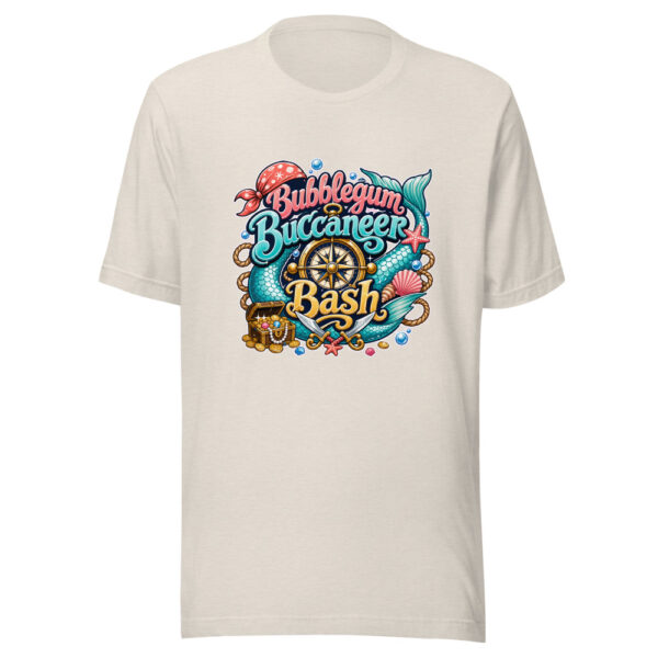Bubblegum Buccaneer Bash Graphic Tee mockup 8 Bubblegum Buccaneer Bash Graphic Tee mockup 8