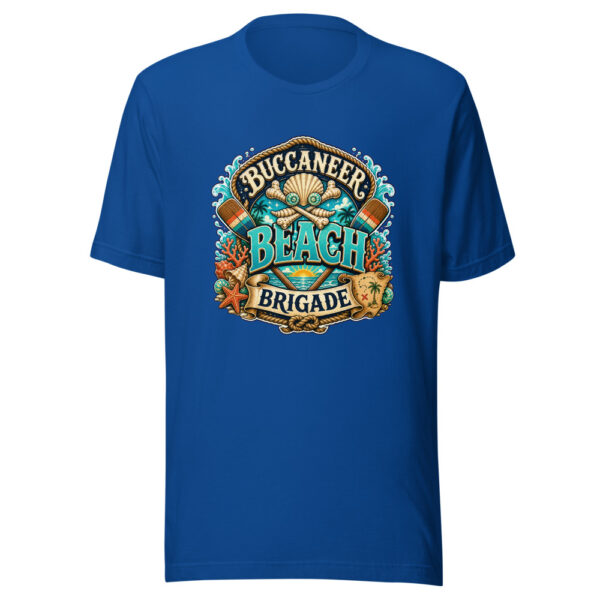 Buccaneer Beach Brigade Heartbeat-20260613-piratesnmermaids-codex Graphic Tee mockup 3
