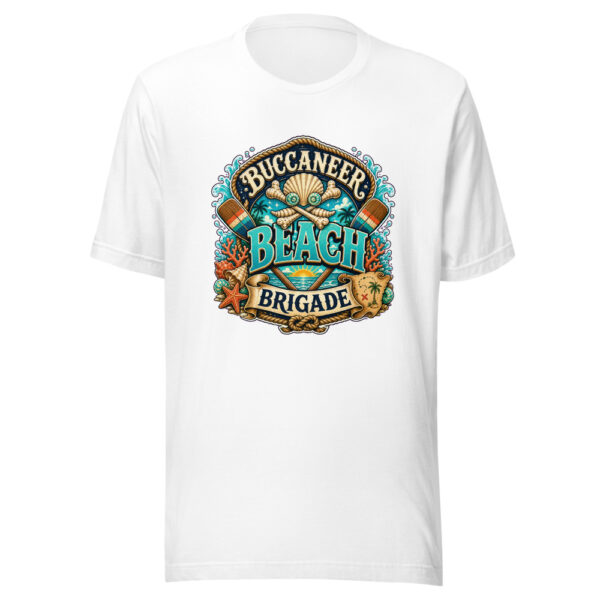 Buccaneer Beach Brigade Heartbeat-20260613-piratesnmermaids-codex Graphic Tee mockup 3 Buccaneer Beach Brigade Heartbeat-20260613-piratesnmermaids-codex Graphic Tee mockup 3