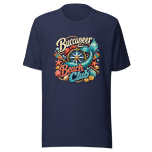 Buccaneer Beach Club Graphic Tee front view