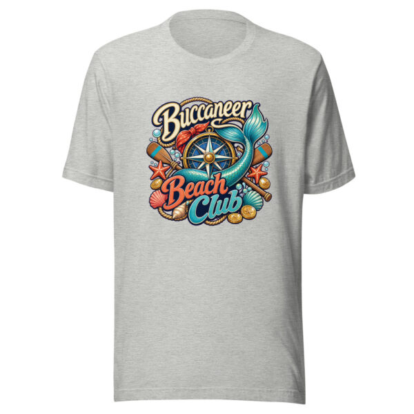 Buccaneer Beach Club Graphic Tee mockup 5