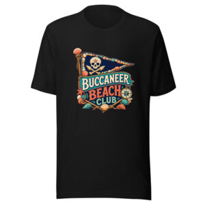 Buccaneer Beach Club Heartbeat-20260613-manual-codex Graphic Tee front view
