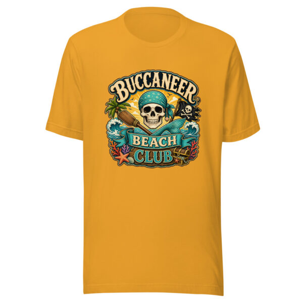 BUCCANEER BEACH CLUB Heartbeat-20260614-piratesnmermaids-codex Graphic Tee mockup 6