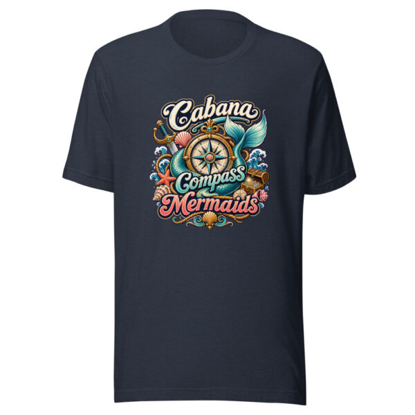 Cabana Compass Mermaids Graphic Tee mockup 8 Cabana Compass Mermaids Graphic Tee mockup 8