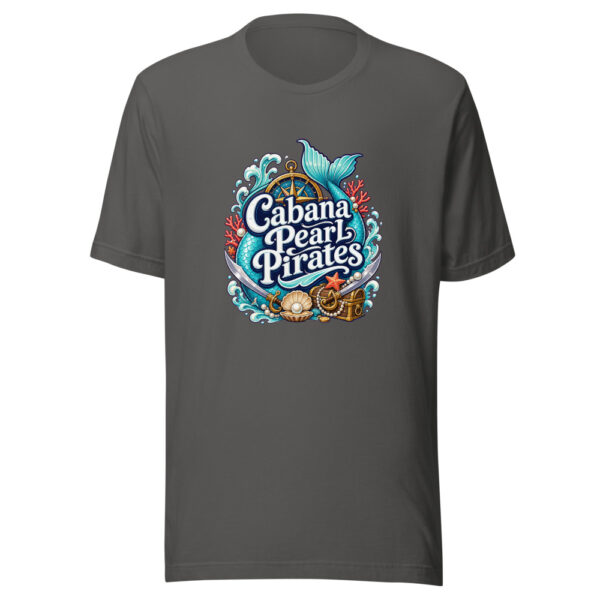 Cabana Pearl Pirates Graphic Tee mockup 1 Cabana Pearl Pirates Graphic Tee front view