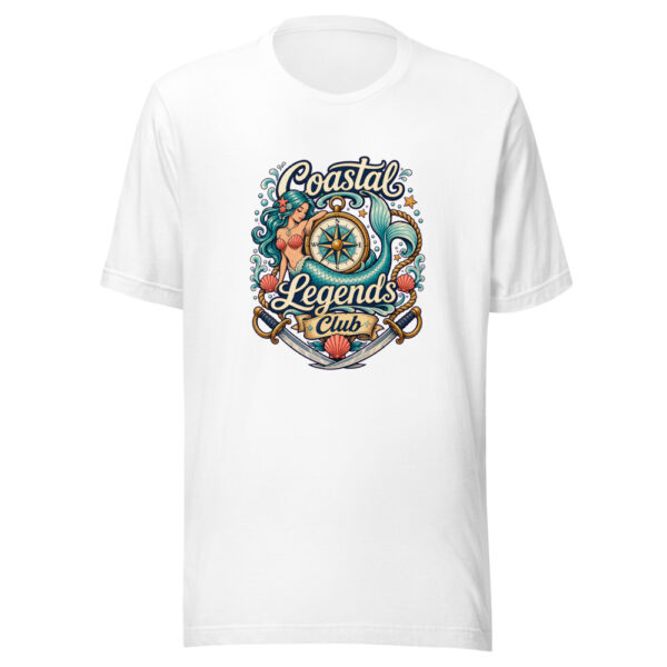 Coastal Legends Club Graphic Tee mockup 3