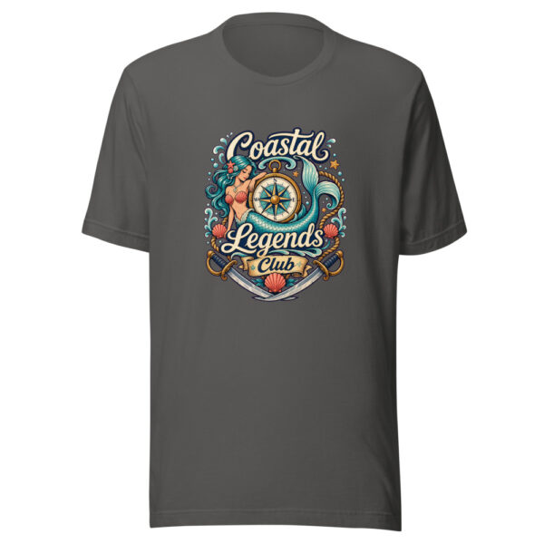Coastal Legends Club Graphic Tee mockup 5