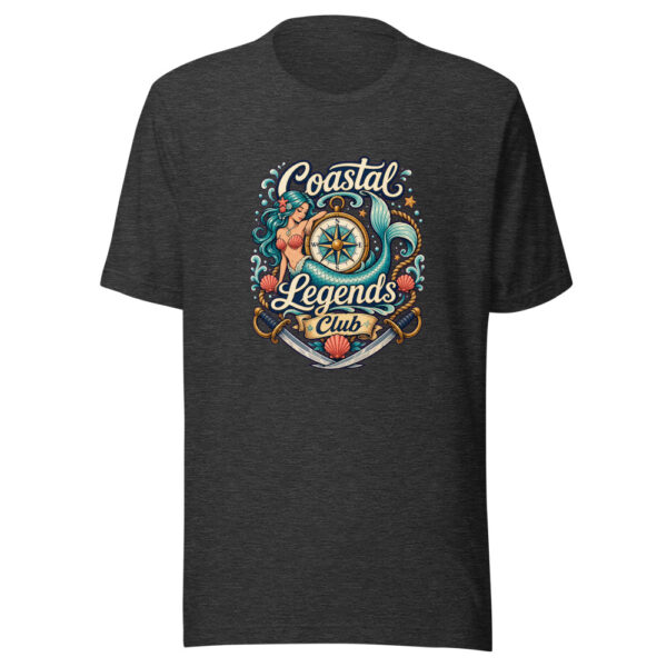 Coastal Legends Club Graphic Tee mockup 6