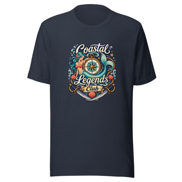 Coastal Legends Club Graphic Tee mockup 7