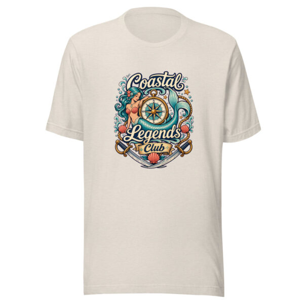 Coastal Legends Club Graphic Tee mockup 8