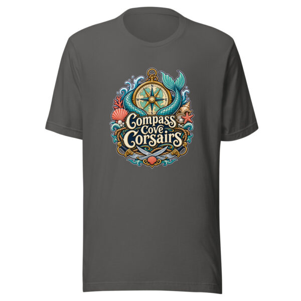 Compass Cove Corsairs Graphic Tee mockup 4