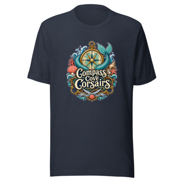 Compass Cove Corsairs Graphic Tee mockup 7