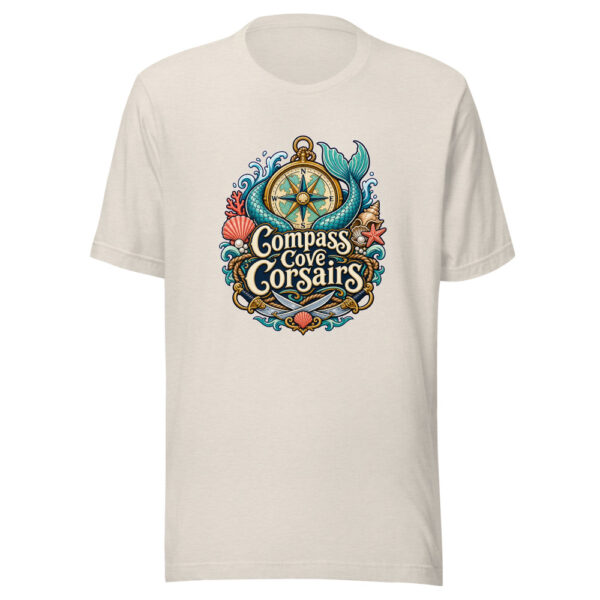 Compass Cove Corsairs Graphic Tee mockup 8
