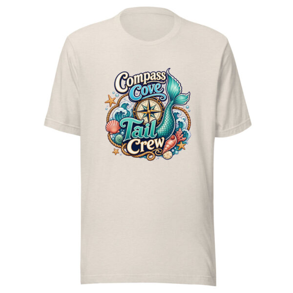 Compass Cove Tail Crew Graphic Tee mockup 8 Compass Cove Tail Crew Graphic Tee mockup 8