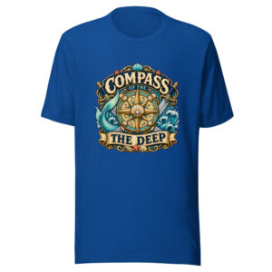 Compass Of The Deep Graphic Tee front view