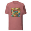 Coral Cove Crew Graphic Tee mockup 4