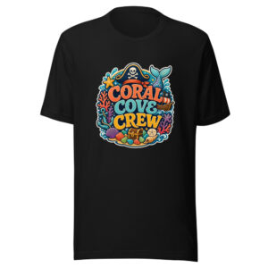 CORAL COVE CREW Heartbeat-20260622-codex-fallback Graphic Tee mockup 1 CORAL COVE CREW Heartbeat-20260622-codex-fallback Graphic Tee front view