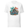Coral Flag Daydreamers Graphic Tee mockup 8