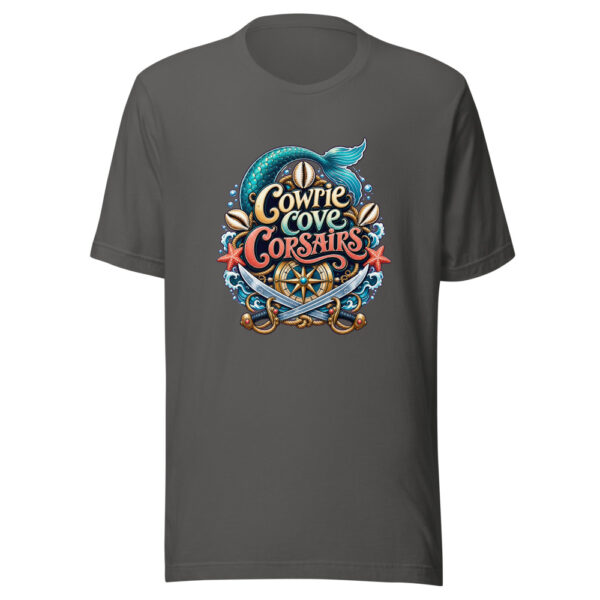 Cowrie Cove Corsairs Graphic Tee mockup 4
