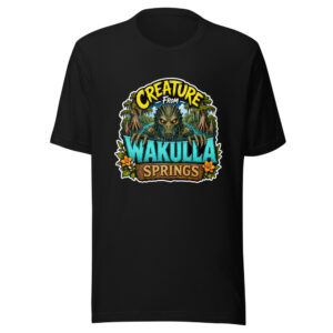 Creature From Wakulla Springs Wakulla-springs-cross-store Graphic Tee front view