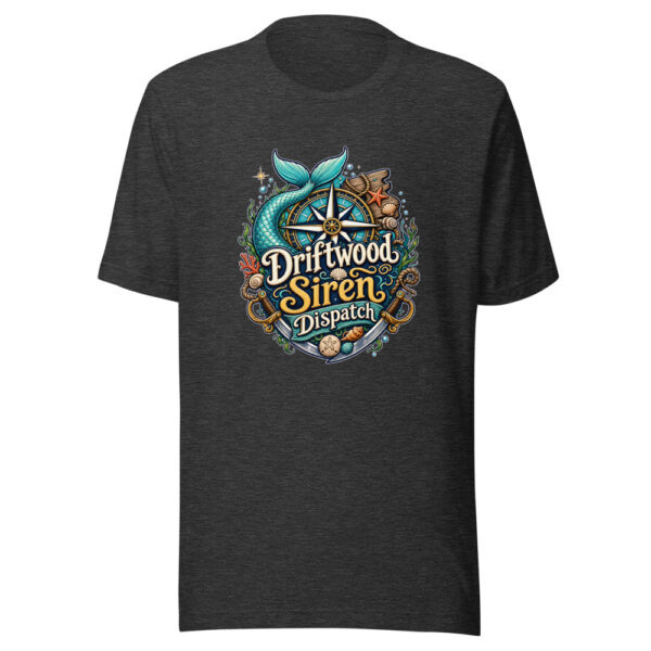 Driftwood Siren Dispatch Graphic Tee mockup 6 Driftwood Siren Dispatch Graphic Tee mockup 6