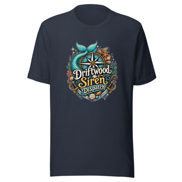 Driftwood Siren Dispatch Graphic Tee mockup 7 Driftwood Siren Dispatch Graphic Tee mockup 7