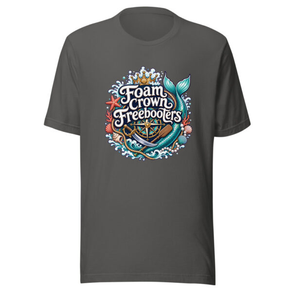 Foam Crown Freebooters Graphic Tee mockup 5 Foam Crown Freebooters Graphic Tee mockup 5