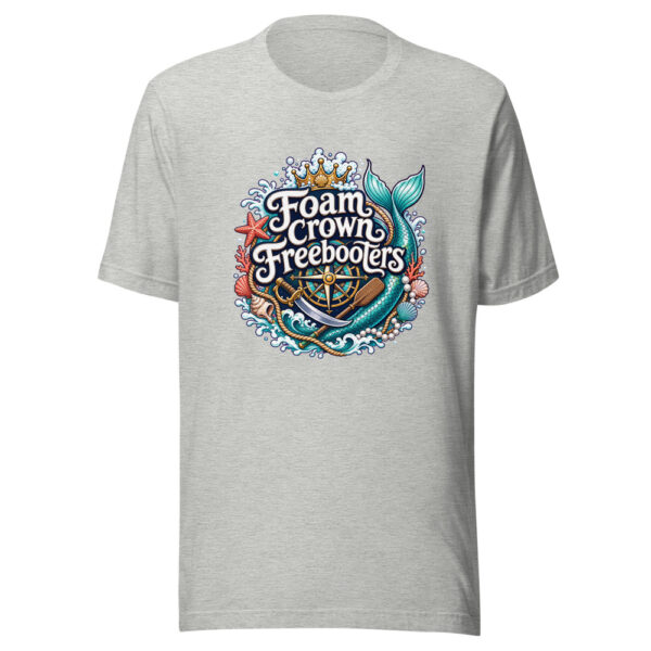 Foam Crown Freebooters Graphic Tee mockup 6 Foam Crown Freebooters Graphic Tee mockup 6