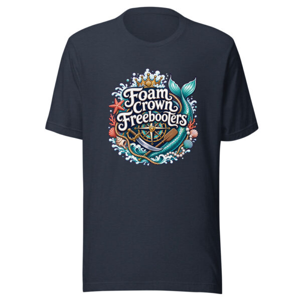 Foam Crown Freebooters Graphic Tee mockup 7 Foam Crown Freebooters Graphic Tee mockup 7