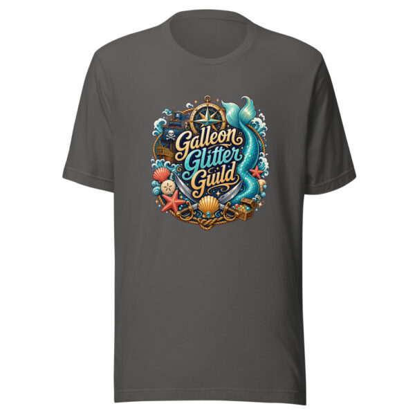 Galleon Glitter Guild Graphic Tee mockup 5 Galleon Glitter Guild Graphic Tee mockup 5