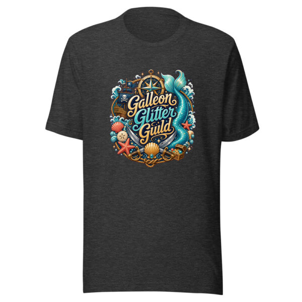 Galleon Glitter Guild Graphic Tee mockup 7 Galleon Glitter Guild Graphic Tee mockup 7