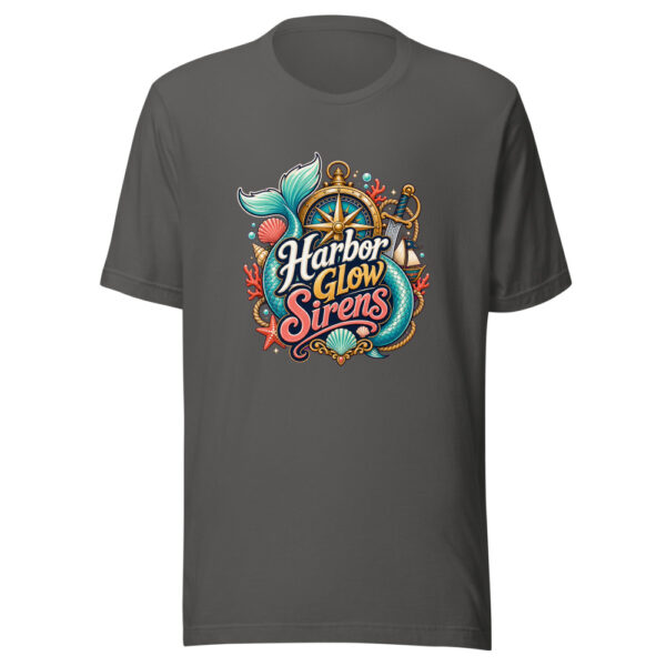 Harbor Glow Sirens Graphic Tee mockup 4 Harbor Glow Sirens Graphic Tee mockup 4