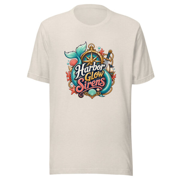 Harbor Glow Sirens Graphic Tee mockup 8 Harbor Glow Sirens Graphic Tee mockup 8