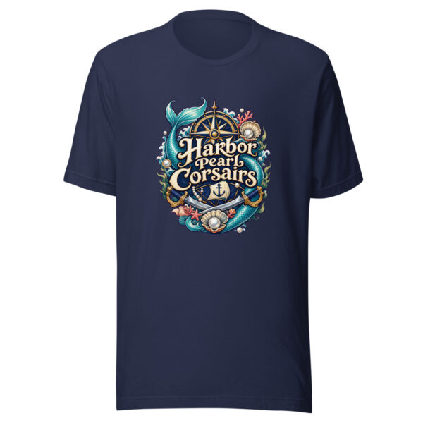 Harbor Pearl Corsairs Graphic Tee mockup 3