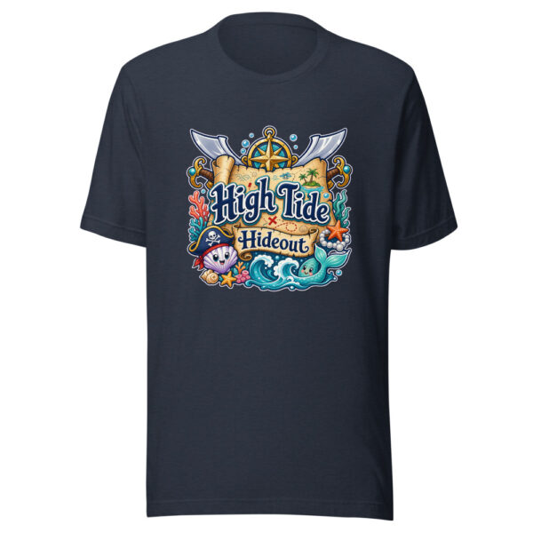 High Tide Hideout Graphic Tee mockup 8 High Tide Hideout Graphic Tee mockup 8