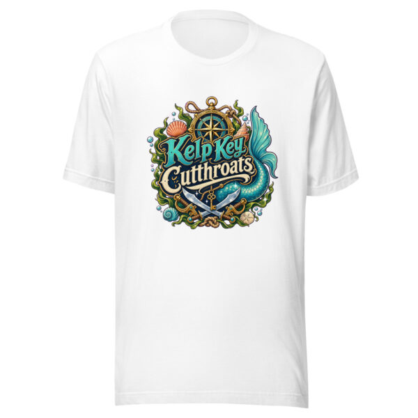 Kelp Key Cutthroats Graphic Tee mockup 3