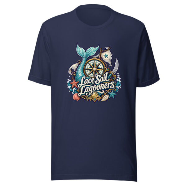 Lace Sail Lagooners Graphic Tee mockup 4