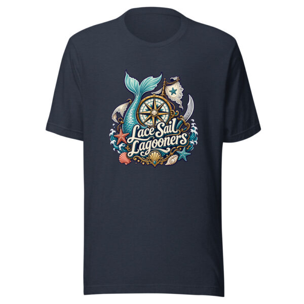 Lace Sail Lagooners Graphic Tee mockup 7