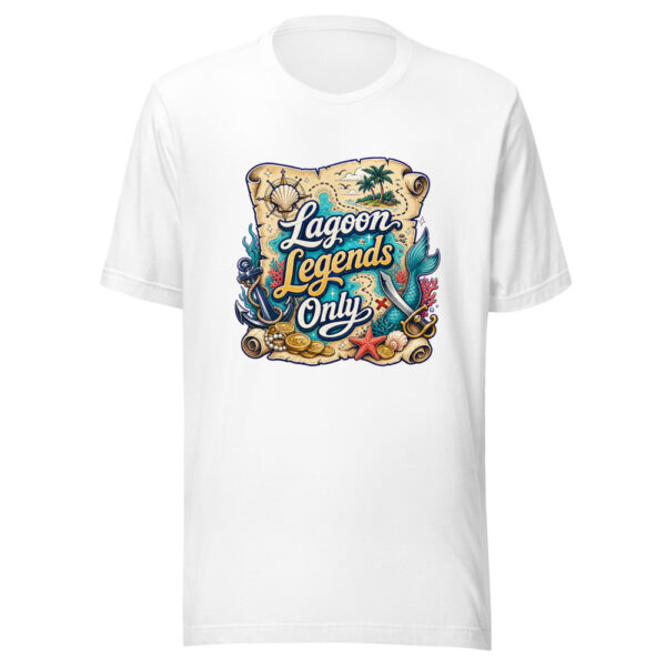 Lagoon Legends Only Graphic Tee mockup 3 Lagoon Legends Only Graphic Tee mockup 3