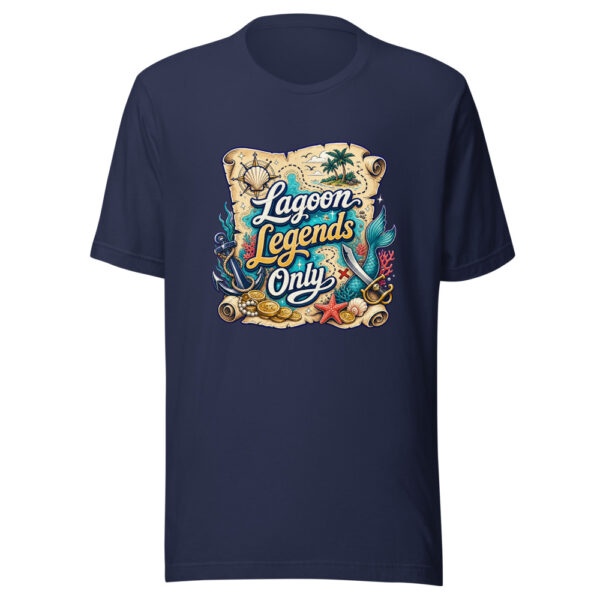 Lagoon Legends Only Graphic Tee mockup 4 Lagoon Legends Only Graphic Tee mockup 4
