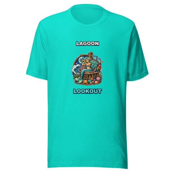 LAGOON LOOKOUT Heartbeat-20260614-piratesnmermaids-codex Graphic Tee mockup 3