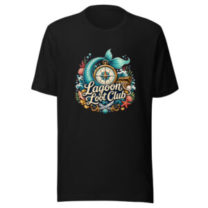 Lagoon Loot Club Graphic Tee mockup 1 Lagoon Loot Club Graphic Tee front view